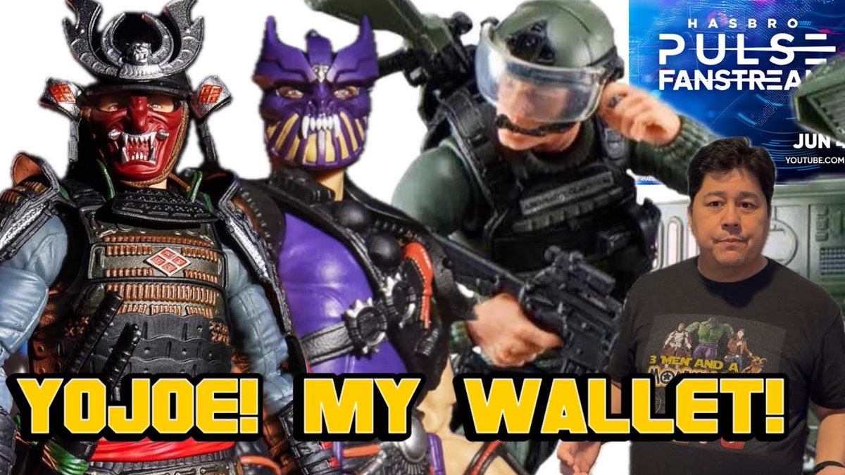 OakhurstStudios's tweet image. New Video! YoJoe my wallet hurts!
#gijoe #hasbropulse

youtu.be/mcaziHNNO78