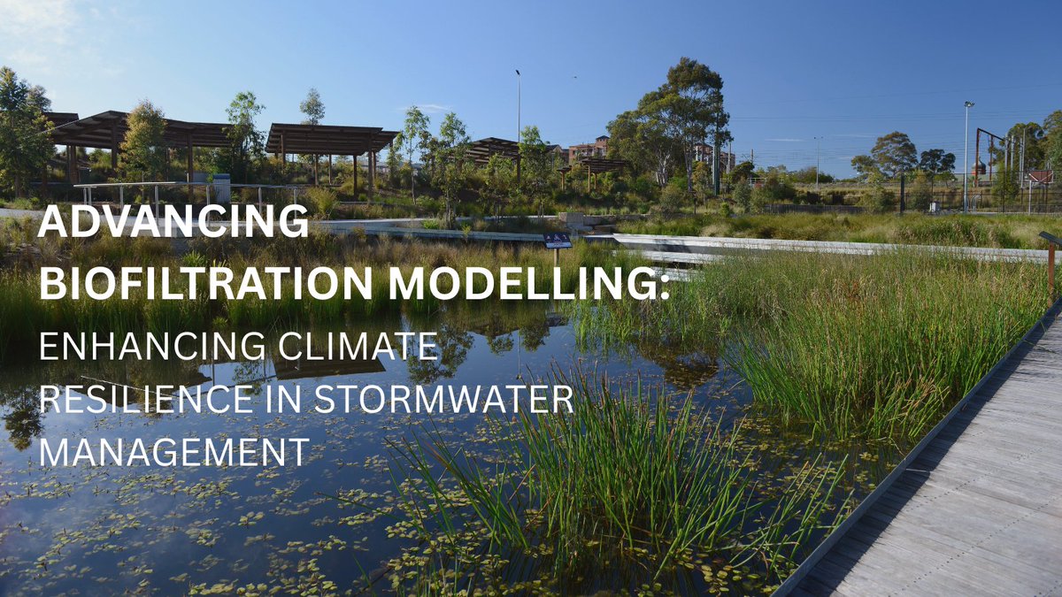 eWater Group (@ewater_) on Twitter photo On #WorldEnvironmentDay, we're celebrating how 🇦🇺 universities like <a href="/MonashUni/">Monash University</a> are advancing stormwater research.
Monash Uni's Jared Wake's latest paper explores how eWater MUSIC™ models climate impacts on bioretention systems.
🔗 ewater.org.au/advancing-biof…
Full report to be On #WorldEnvironmentDay, we're celebrating how 🇦🇺 universities like <a href="/MonashUni/">Monash University</a> are advancing stormwater research.
Monash Uni's Jared Wake's latest paper explores how eWater MUSIC™ models climate impacts on bioretention systems.
🔗 ewater.org.au/advancing-biof…
Full report to be