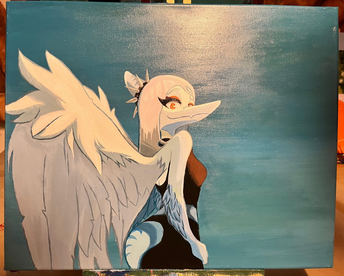 Feliz 4to aniversario del juego que no creí cuanto me cautivaria y cambiaría.
Gracias Snootgame. Gracias Fang.

Creditos a EXAGONO16, por tomar su dibujo para este cuadro :D