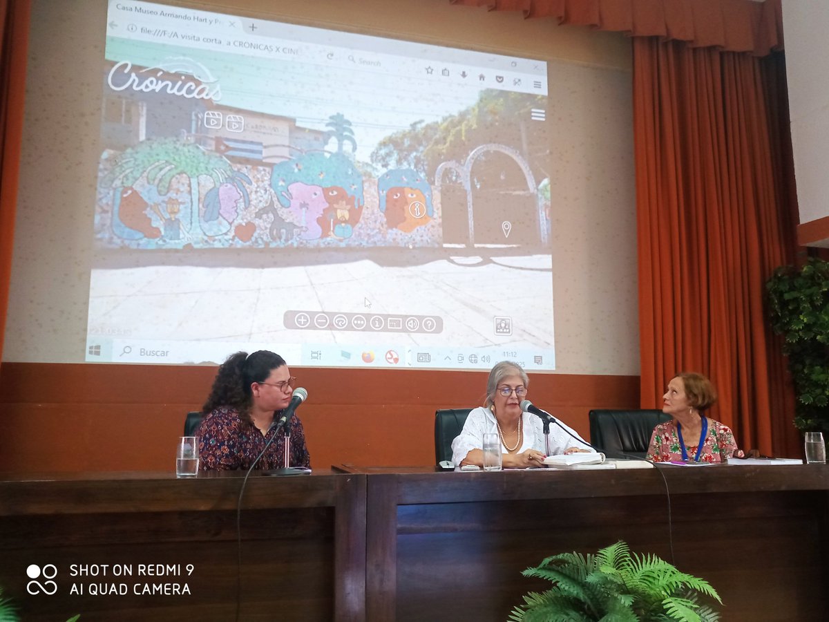 📌 La Dra. C Eloísa Carrera, viuda y cronista del Dr. Armando Hart Dávalos  presentó a directivos y funcionarios de #CubaMined el Proyecto Crónicas, en el formato de visita virtual realizada por #CINESOFT, a propósito de celebrarse el 13 de junio, 95 años de su nacimiento. 
🇨🇺🇨🇺