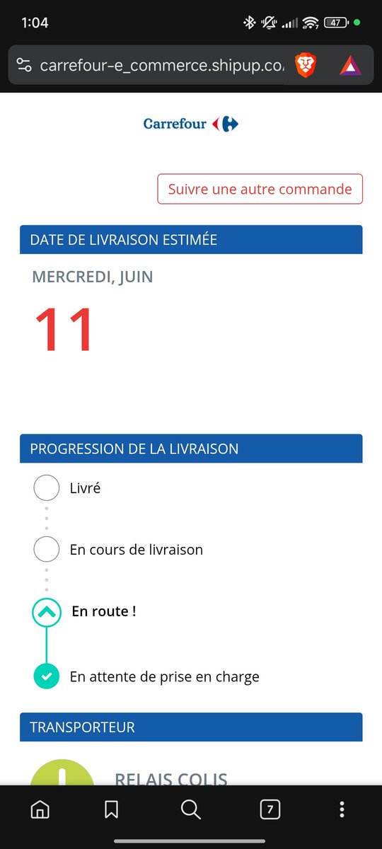 ChapRemChap's tweet photo. @EihposBonjs @Kaleidoorama @TEAMG1GAMEONE Détrompe toi... Je l'ai precommandé le 09/05 Mai et pour l'instant livraison prévue le 11/06 alors que estimé le 05/06 encore hier... J'espère que @CarrefourSAV vont savoir gérer les clients... https://t.co/naarA5JL2l