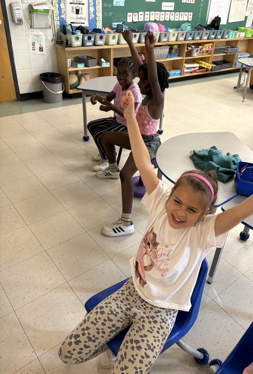 Ellen van de Loo (@ellengvo) on Twitter photo Practicing tableaus today <a href="/StBrigidOCSB/">St. Brigid School</a>! 🎭
Students used expressions and body language to communicate different scenarios while staying still
Well done! 👏
#ocsbArts Practicing tableaus today <a href="/StBrigidOCSB/">St. Brigid School</a>! 🎭
Students used expressions and body language to communicate different scenarios while staying still
Well done! 👏
#ocsbArts