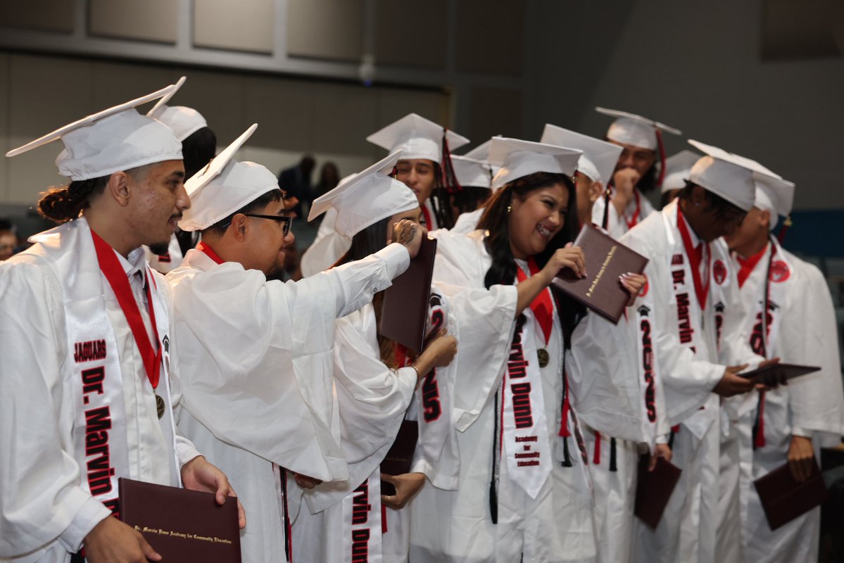 Miami-Dade Schools (@mdcps) on Twitter photo Wishing the <a href="/DrMarvinDunnAc1/">Dr. Marvin Dunn Academy for Community Education</a>’s #Classof2025 a future as bright as your potential. Today marks the end of one journey and the start of something even greater.
May you walk forward with purpose and the belief that you’re ready to shape the world ahead. #MDCPSGrad Wishing the <a href="/DrMarvinDunnAc1/">Dr. Marvin Dunn Academy for Community Education</a>’s #Classof2025 a future as bright as your potential. Today marks the end of one journey and the start of something even greater.
May you walk forward with purpose and the belief that you’re ready to shape the world ahead. #MDCPSGrad