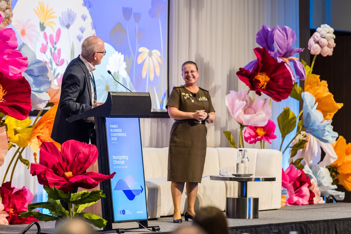CPERSAustralia's tweet image. Fostering a strong organisational culture amid workforce challenges is a challenge in itself. I shared my experiences at the Family Business Association #FBC25 event, including the importance of compassionate leadership, loving what you do and having a strong network of support.