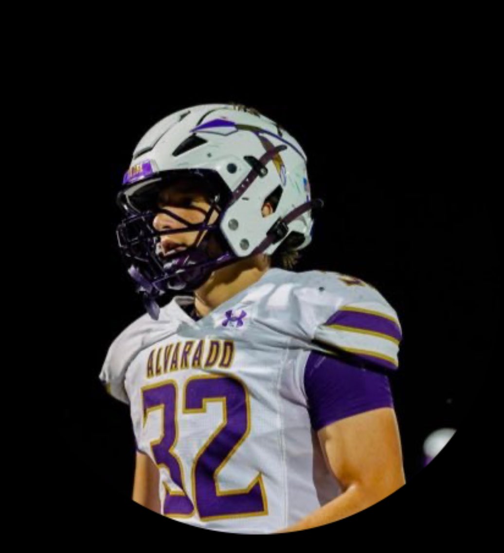 Zachary Good (@coachzackgoodfb) on Twitter photo Player Profile:
Logan Woolard <a href="/logan_woolard/">Logan Woolard</a> , LB, Alvarado HS, TX
H.H 2 Star
6β1, 185 lbs, 3.8 GPA '26
1 Offer: Hendrix
Woolard is a high production LB that had over 100 tackles in his junior season. He is the leader of a very good defense and has shown to be hyper Player Profile:
Logan Woolard <a href="/logan_woolard/">Logan Woolard</a> , LB, Alvarado HS, TX
H.H 2 Star
6β1, 185 lbs, 3.8 GPA '26
1 Offer: Hendrix
Woolard is a high production LB that had over 100 tackles in his junior season. He is the leader of a very good defense and has shown to be hyper