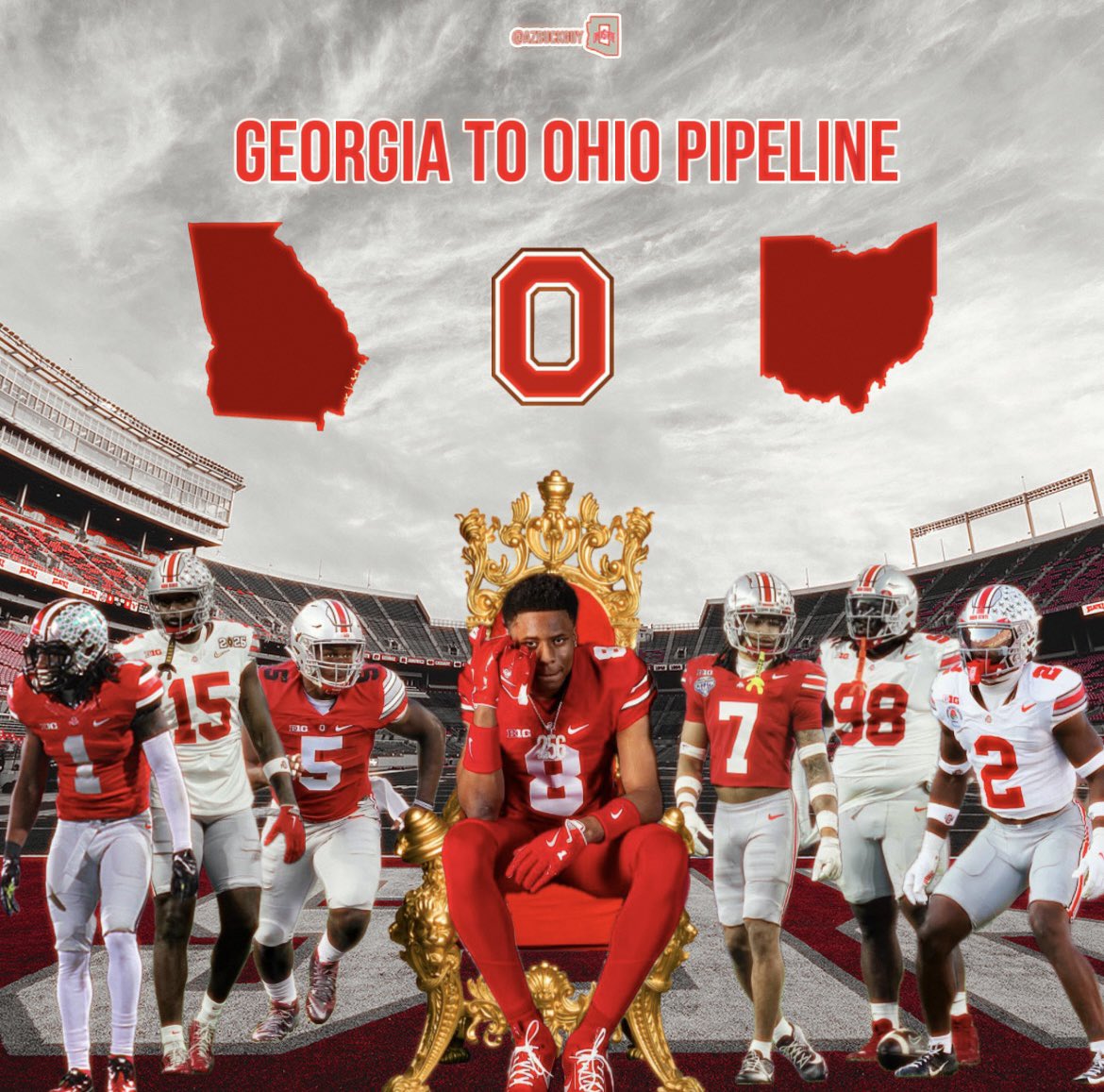 Come be the Next Georgia BUCKEYE 🅾️

The 614 is Waiting for you <a href="/zay_social/">Xavier Griffin</a> 

<a href="/bamamade87/">Jay Clay</a>