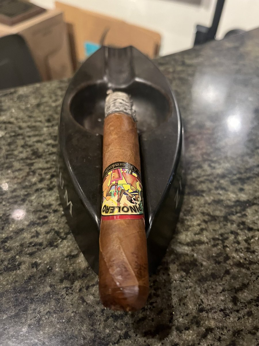I needed a special cigar to smoke while watching the Kentucky Derby. A Pinolero Churchill won the race. In fact it won, placed and showed. This is one fine cigar!

I stopped into Old Oaks Cigar in Thousand Oaks to catch the race and grab a stick. Owner Arseen suggested the 13