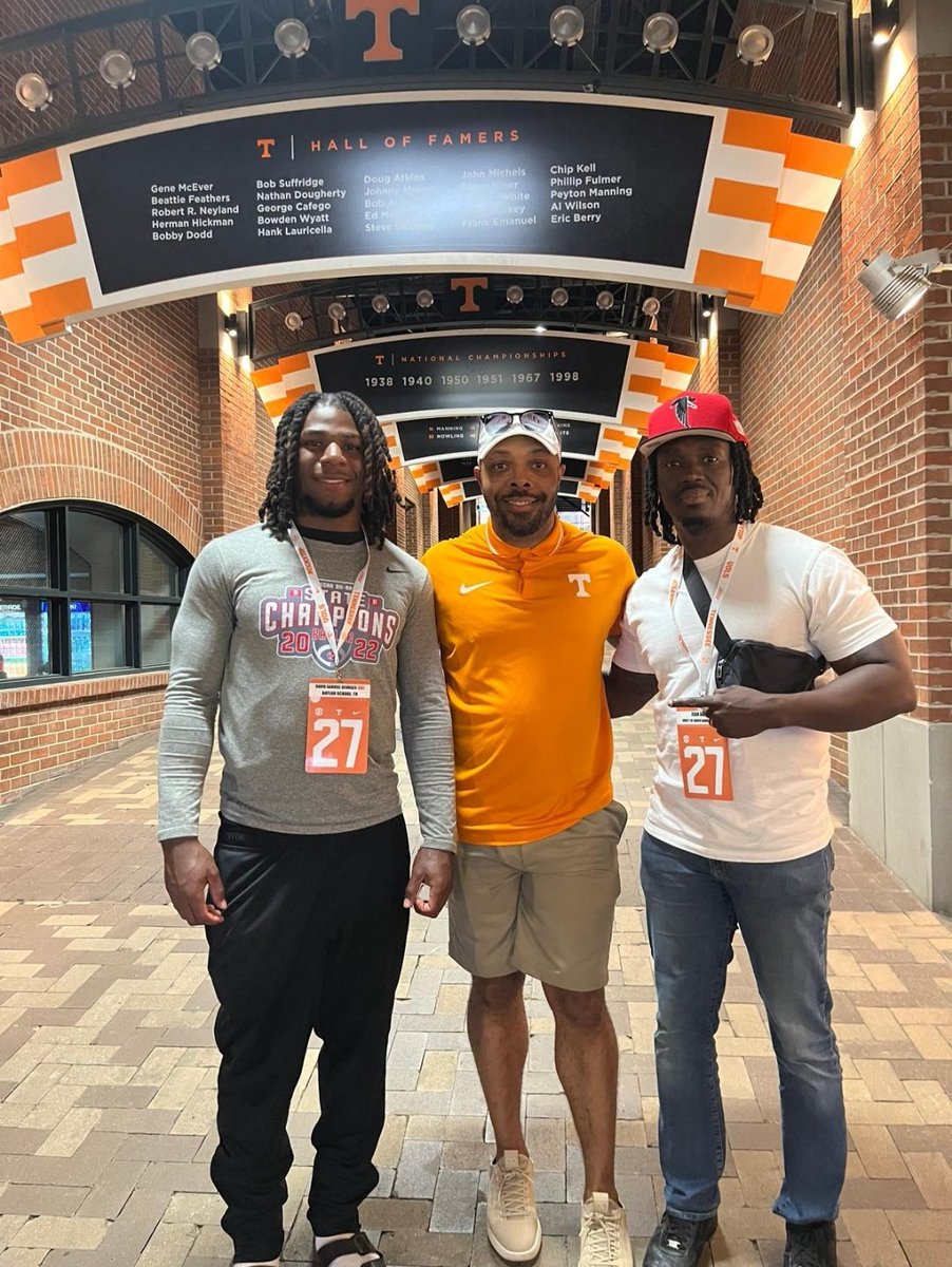 David Gabriel Georges (@davidgg27) on Twitter photo In Rocky Top this past weekend with the fam 🍊🍊 #GoVols
@CoachJoshHeupel
<a href="/DeRailSims/">De'Rail Sims</a>
<a href="/Vol_Football/">Tennessee Football</a>
<a href="/ErikKimrey/">Erik Kimrey</a> <a href="/BaylorSchoolFB/">Baylor School Football</a>
<a href="/jay_agenor/">Jean R. Agenor (Jay) 🇭🇹 🇨🇦</a>
<a href="/SWiltfong_/">Steve Wiltfong</a> <a href="/ChadSimmons_/">ChadSimmons</a> <a href="/TomLoy247/">Tom Loy</a> <a href="/RivalsFriedman/">Adam Friedman</a> In Rocky Top this past weekend with the fam 🍊🍊 #GoVols
@CoachJoshHeupel
<a href="/DeRailSims/">De'Rail Sims</a>
<a href="/Vol_Football/">Tennessee Football</a>
<a href="/ErikKimrey/">Erik Kimrey</a> <a href="/BaylorSchoolFB/">Baylor School Football</a>
<a href="/jay_agenor/">Jean R. Agenor (Jay) 🇭🇹 🇨🇦</a>
<a href="/SWiltfong_/">Steve Wiltfong</a> <a href="/ChadSimmons_/">ChadSimmons</a> <a href="/TomLoy247/">Tom Loy</a> <a href="/RivalsFriedman/">Adam Friedman</a>