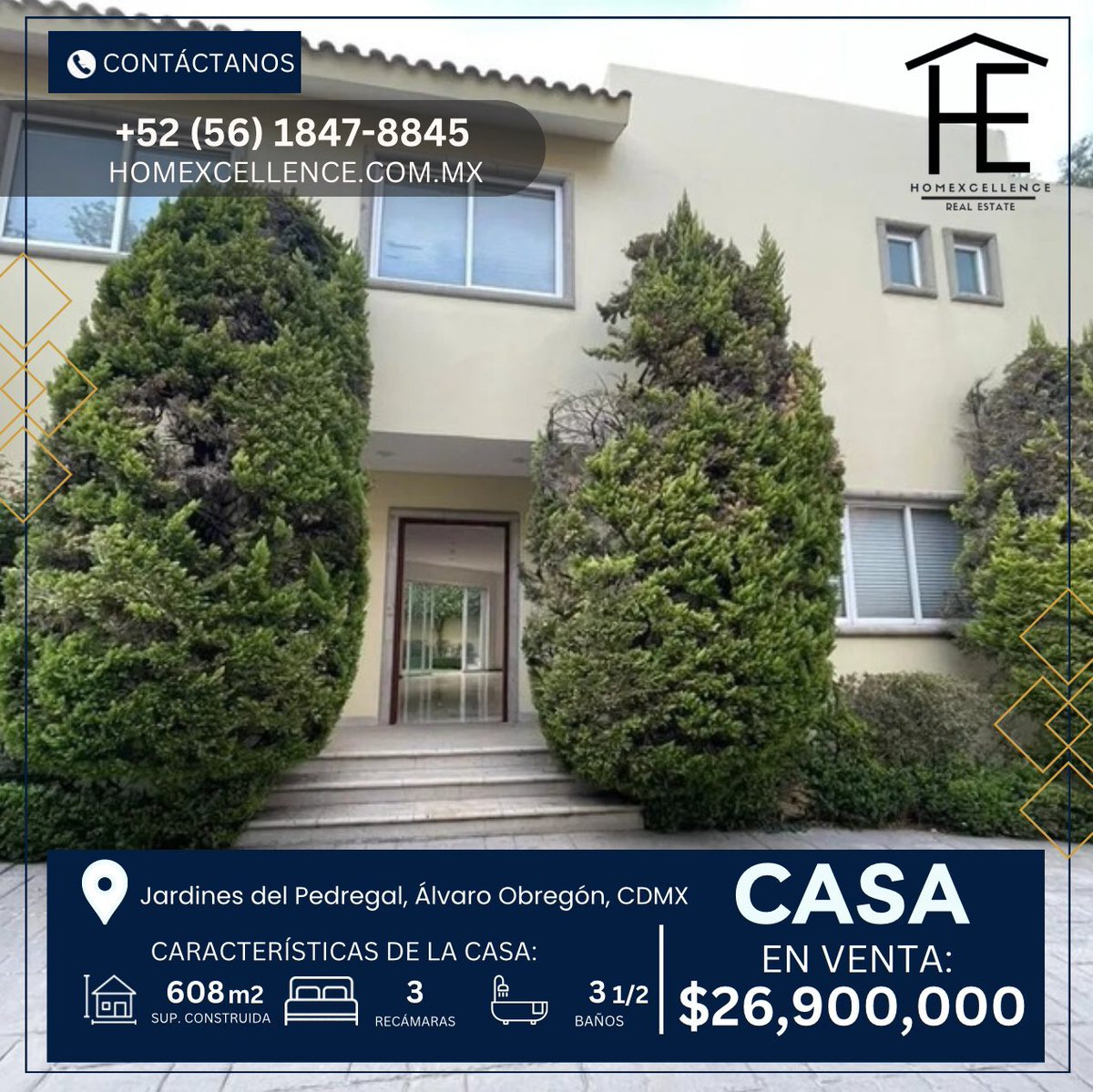 homexcellence's tweet photo. 🏡Se vende casa en una de las principales calles de Jardines de Pedregal en un condominio de 4 casas.

#casaenventa #lifestile #invest #cdmx #jardinesdelpedregal #alvaroobregon #homexcellence #home #investment https://t.co/AdoFJT9NYD
