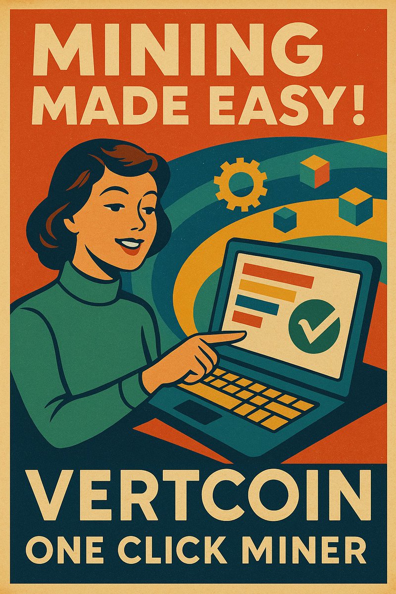 Vertcoin's tweet image. Mine with your GPU with our super easy to use One-Click Miner!
Have you tried it yet?