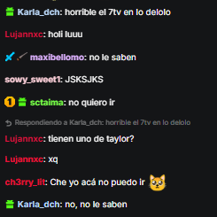 realmente el chat de carre quiere dar clases de 7tv LOL