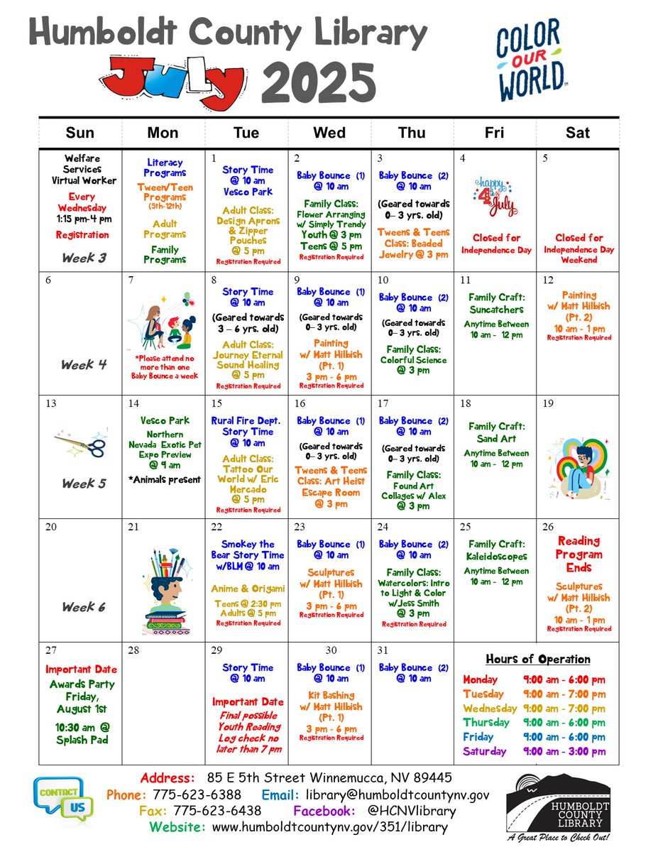 Humboldt County Library tweet media