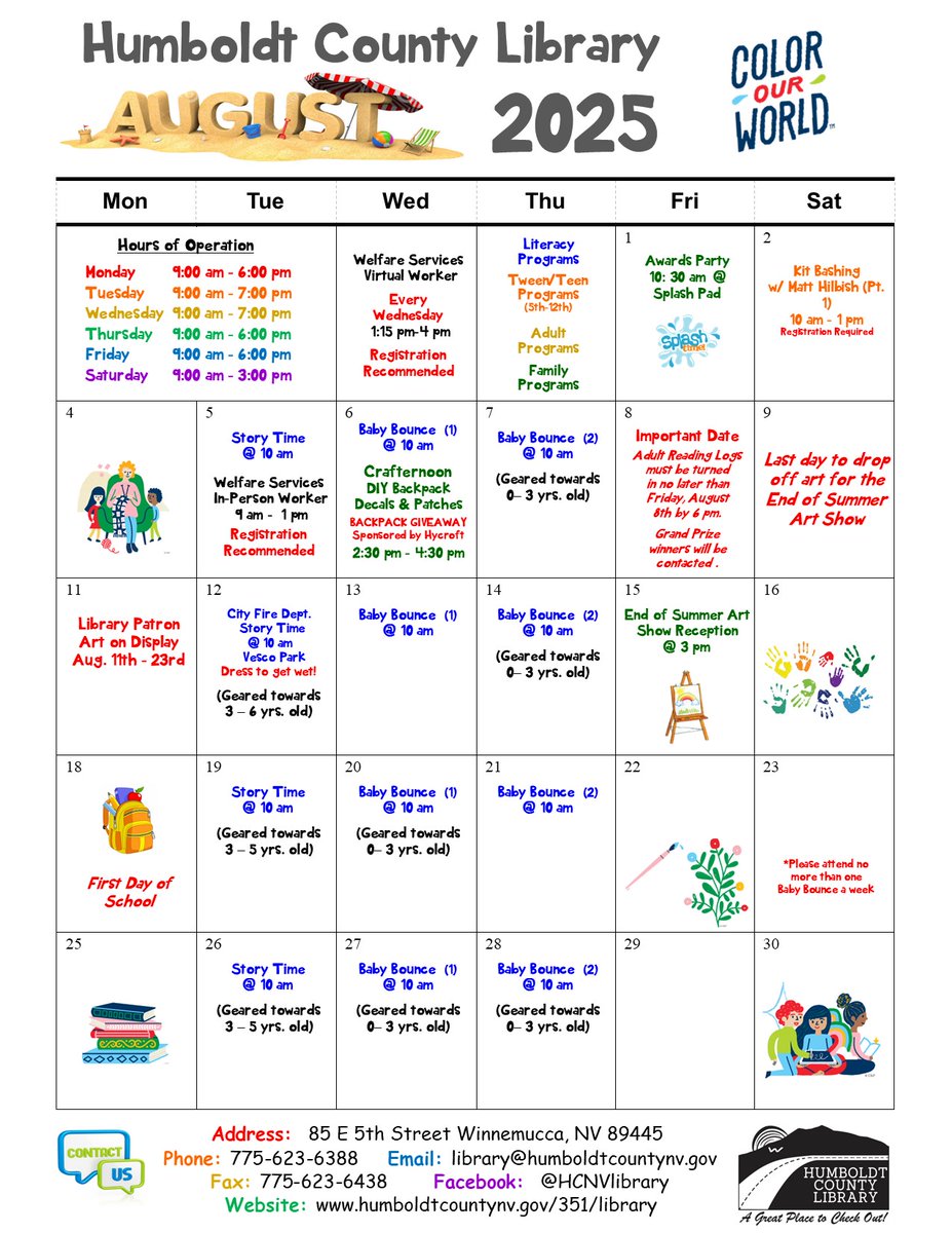 Humboldt County Library tweet media