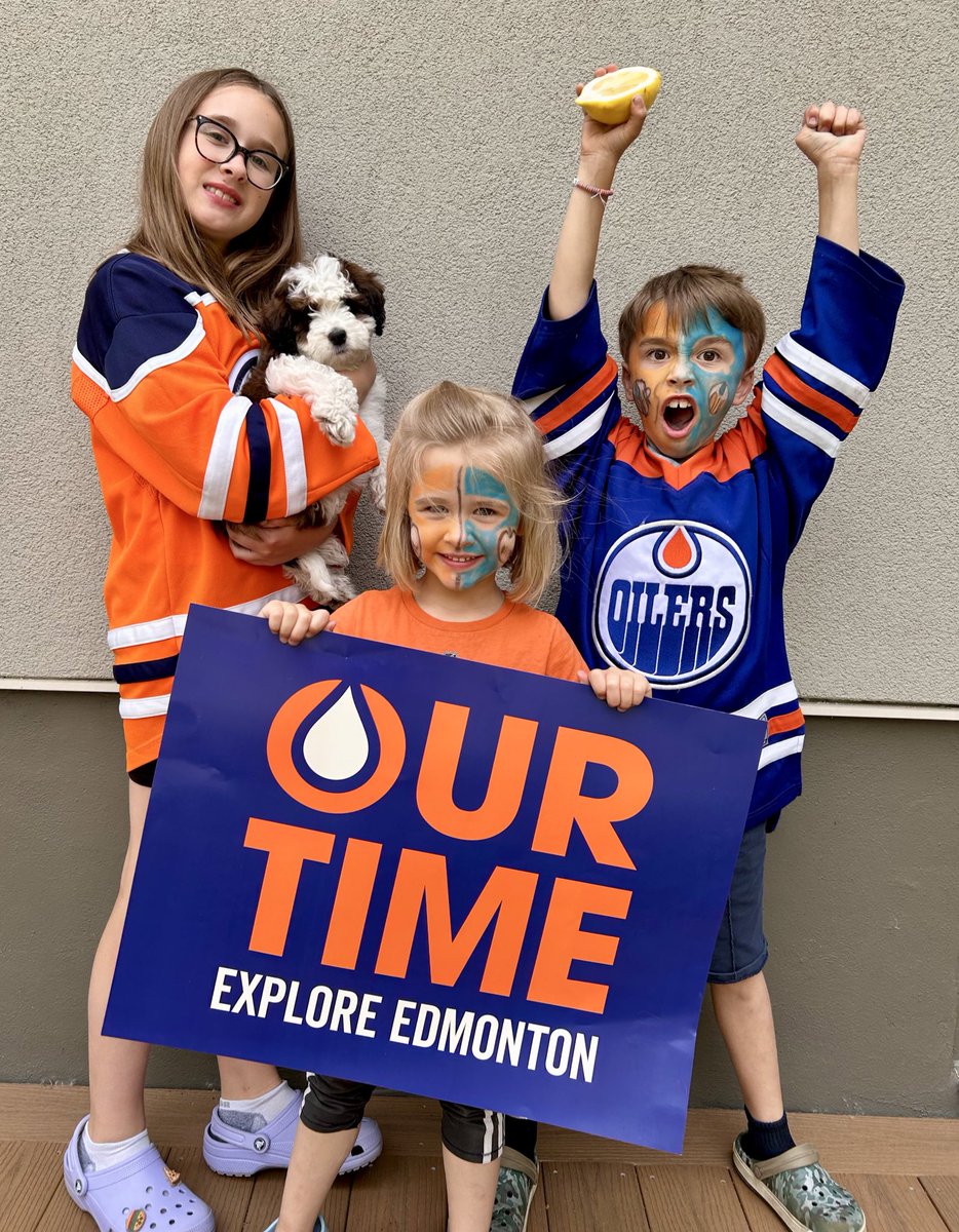 Pregame vibes for the <a href="/EdmontonOilers/">Edmonton Oilers</a>!

Pregame vibes for the Awesome Lemonade Stand!

This Saturday, noon - 5pm on the corner of 62 Street &amp; Ada Blvd. 

Al funds in support of <a href="/ALS_AB/">ALS Society of AB</a> 

#LetsGoOilers