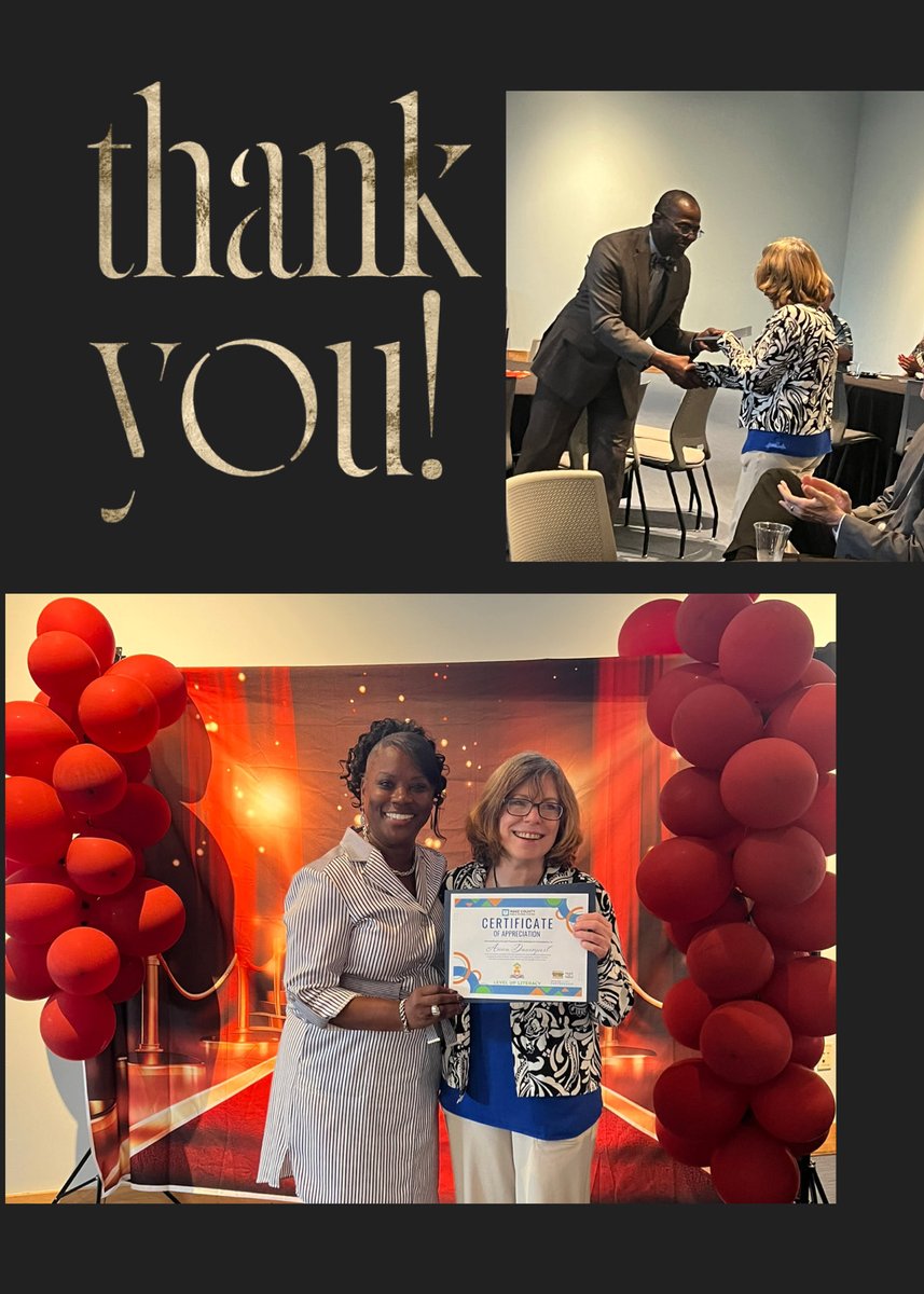 What a great celebration this evening at Marbles Kids Museum!!! So happy to support one of our three Level Up Literacy volunteers this evening. Ms. Davenport is amazing.