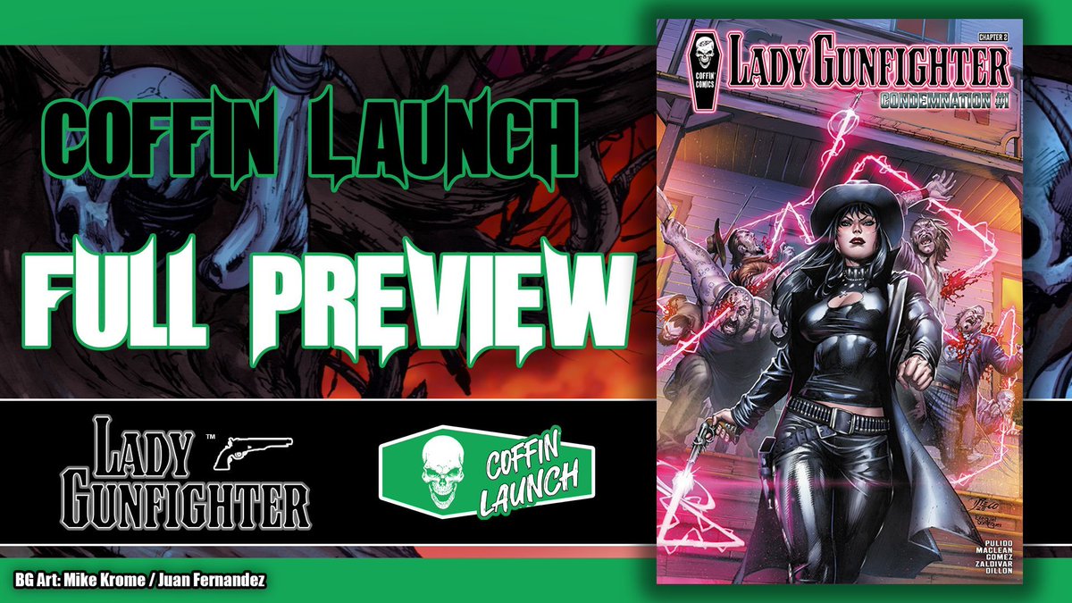 thecoffincomics's tweet photo. LIVE IN 5 Minutes! Check out the livestream: https://t.co/BSCCABbQsJ
Join Brian Pulido for a Lady Gunfighter: Desolation #1 Coffin Launch campaign preview!
Launches on https://t.co/6M0Ge0sZFE June 26th, 2025!
#comicbooks #crowdfunding #coffinlaunch #gunfighter #westerns #art https://t.co/GzRE2Flj96