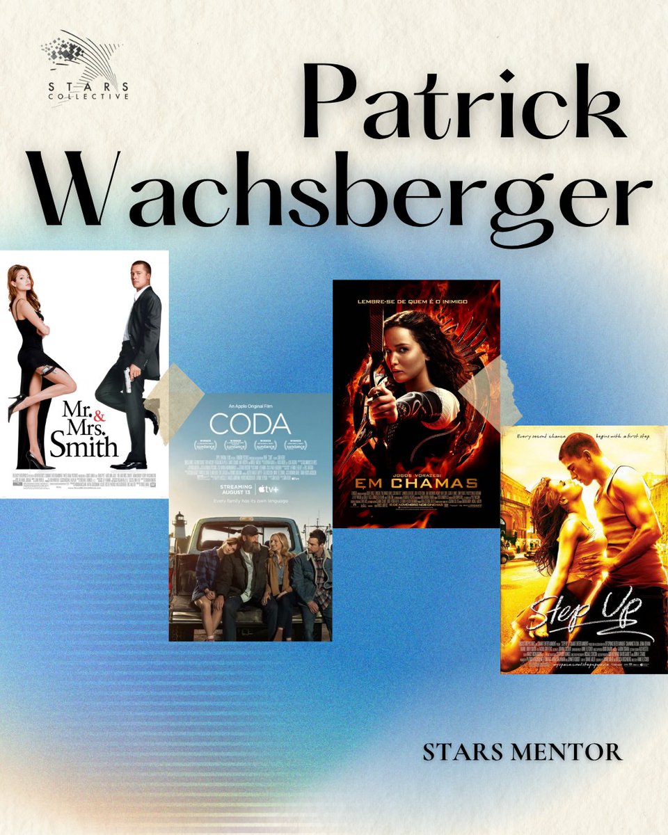 StarsCLTV's tweet image. We’re honored to have Mr. Patrick Wachsberger as one of our mentors. He is a legendary producer and former studio executive behind global hits like The Twilight Saga, The Hunger Games, and the Oscar-winning CODA.