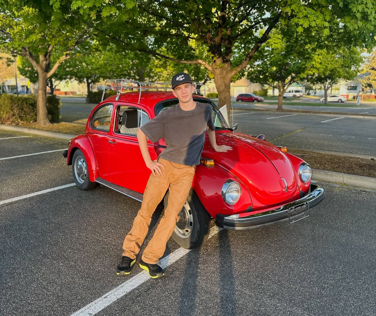 Proud Dad Moment: My Son finished his first shift at his summer job(framing.) then he got his drivers license.