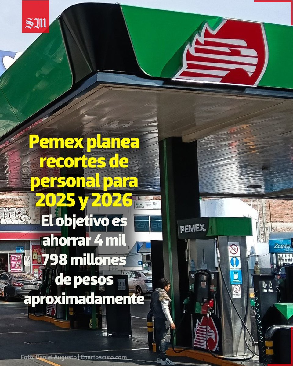 🔵 La compañía busca fortalecer su cadena de valor, eliminar funciones duplicadas, redirigir fondos a actividades operativas y optimizar el gasto público.
#PEMEX 

solde.mx/4jCzwk6

📷 Daniel Augusto | Cuartoscuro.com