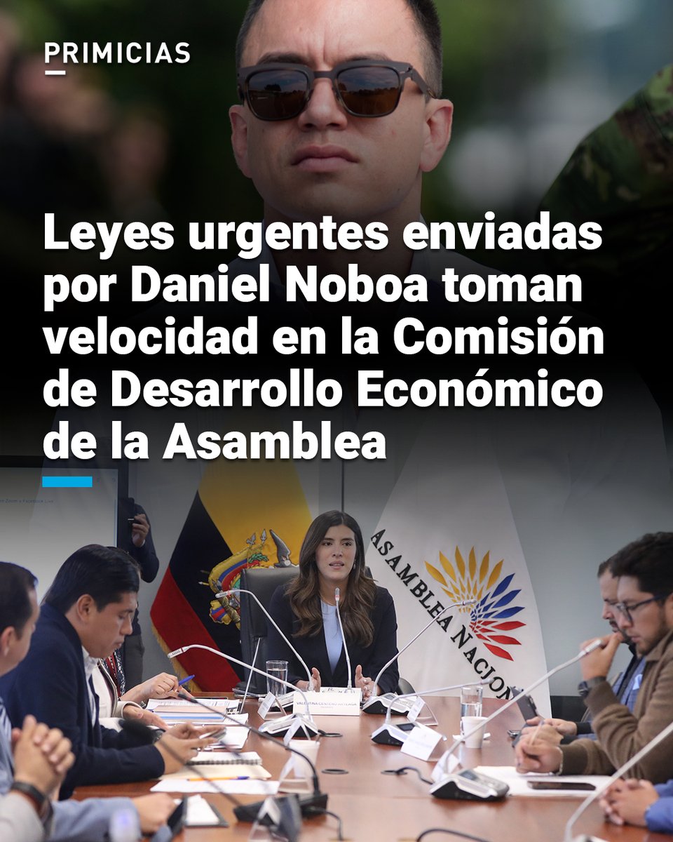 La propuesta para combatir las economías criminales sería aprobada el fin de semana. El Sercop habla de cambiar la plataforma de Compras Públicas, porque la actual se volvió obsoleta. prim.ec/MJ4S50W4vTp