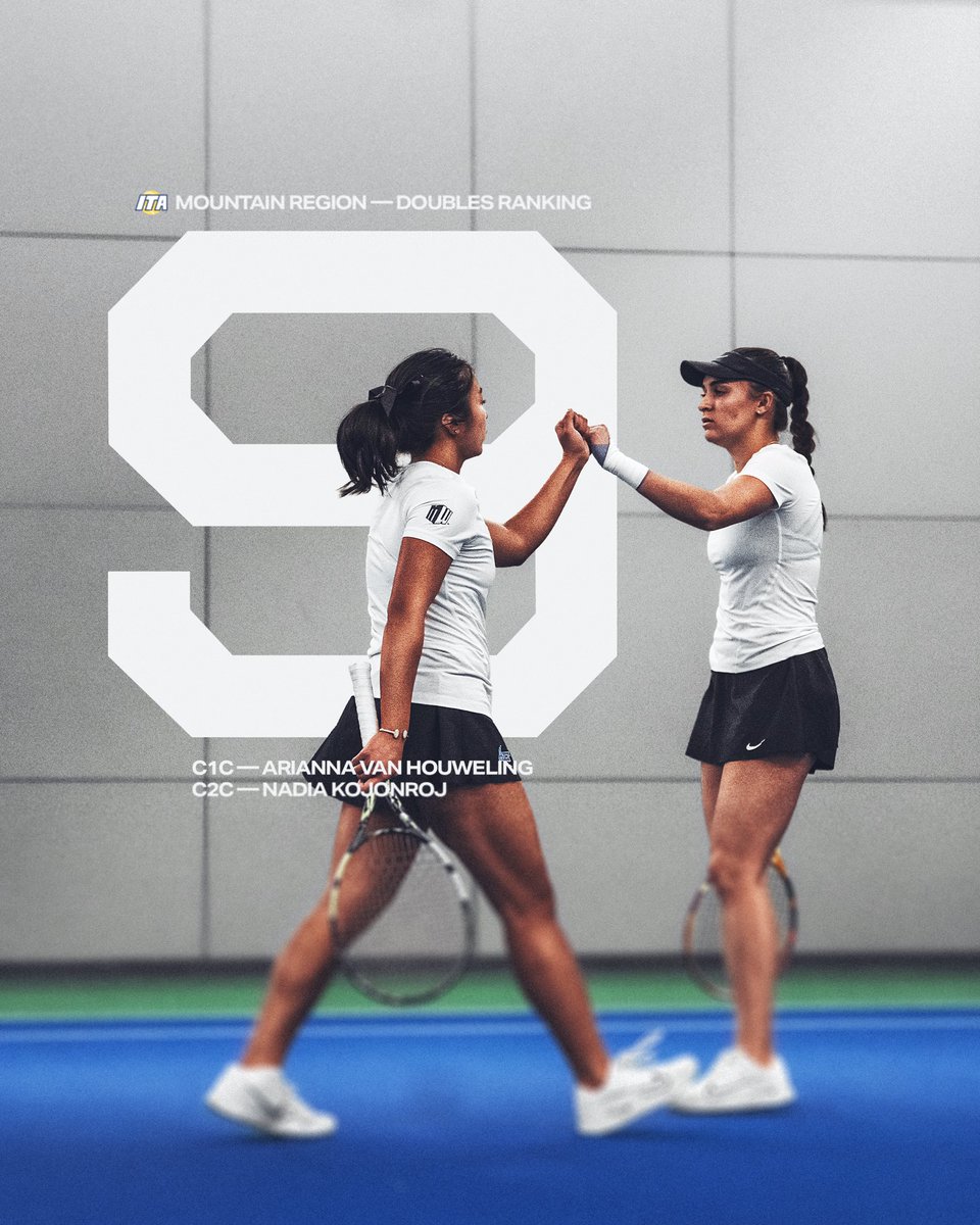 Led the Falcons on a 7 match streak in doubles to close the year!

#FlyFightWin⚡️