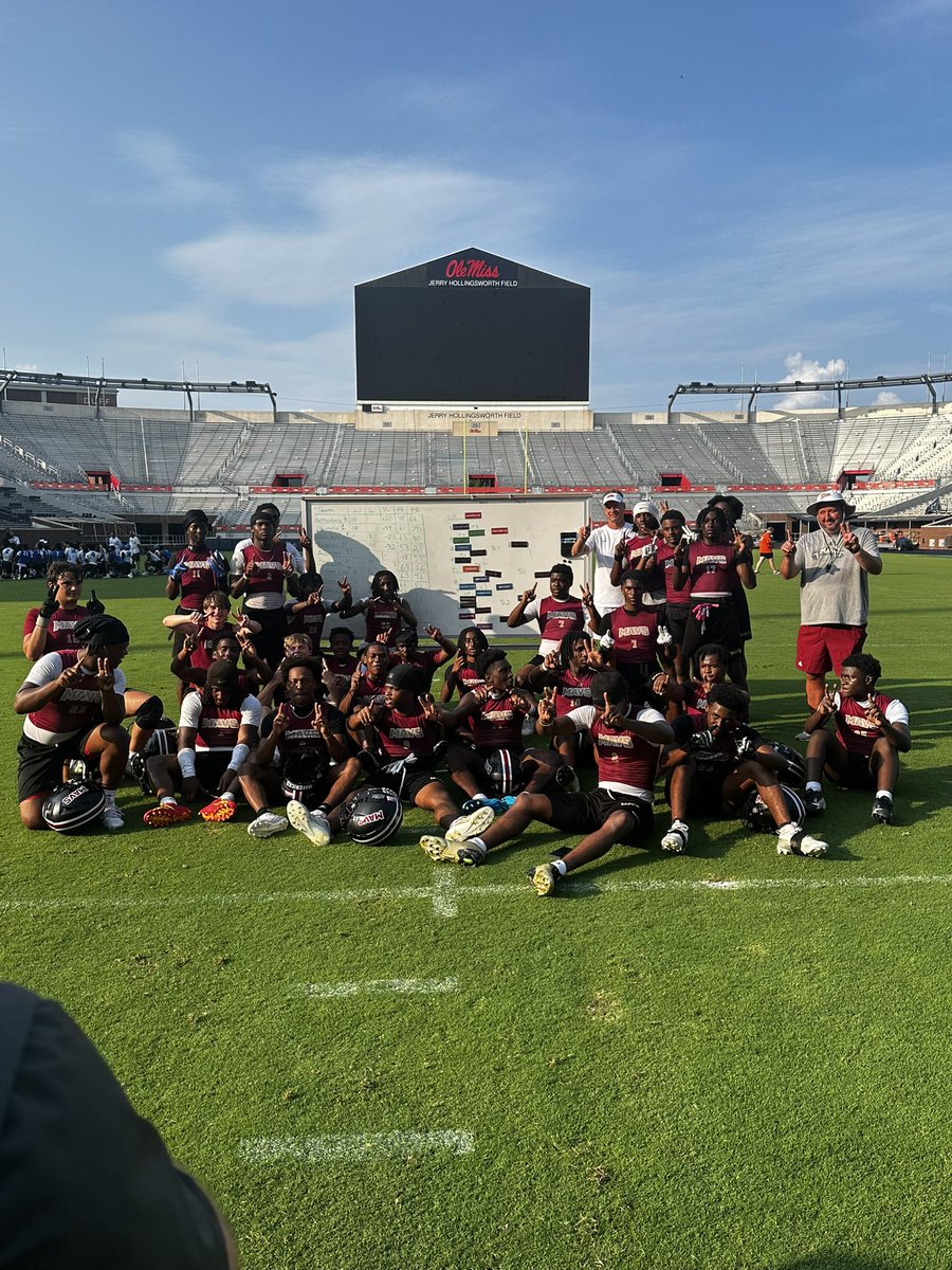 Madison (Miss.) Germantown edges out Bryant (Ark.), 16-15, to capture the Ole Miss 7-on-7 Title. 

Great afternoon in Oxford seeing plenty of talent. <a href="/OMSpiritOn3/">The Ole Miss Spirit</a>