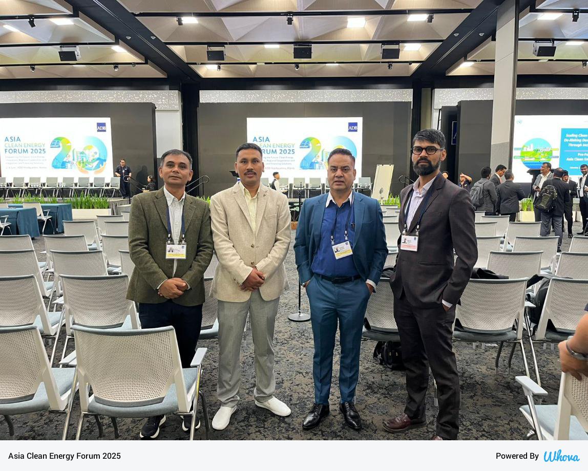 bikzenith's tweet photo. Representing GIZ Nepal at the Asia Clean Energy Forum — united in driving forward clean energy solutions and cooperation. 🇳🇵⚡ #ACEF2025 #GIZNepal #CleanEnergyTransition @ACEF_Forum  @ADB_HQ https://t.co/kFmhjdyXbP