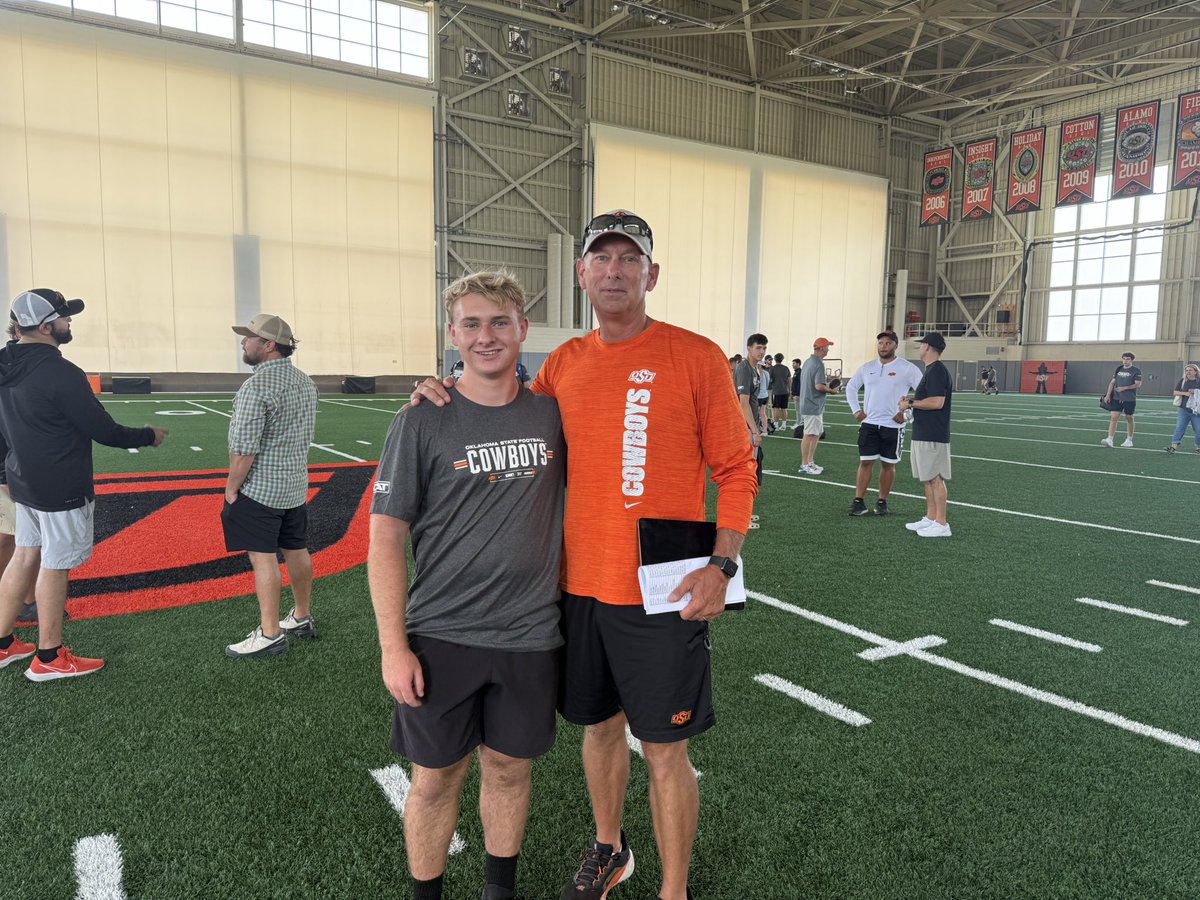 Brenden Bartholomew (@bbthekicker) on Twitter photo Had a great time at the Oklahoma State University Specialist Camp! Thank you <a href="/CoachFotehOSU/">Joseph Foteh</a> and <a href="/SnyderKicking/">Coach Sean Snyder</a> for putting on such a great camp!
<a href="/CowboyFB/">OSU Cowboy Football</a>
<a href="/StraughnFootba1/">Straughn Football</a>
<a href="/Chris_Sailer/">Chris Sailer Kicking</a>
<a href="/akilcrease12/">ashley kilcrease</a>
<a href="/trlong02/">Ty Long</a>
<a href="/EWS_Mentality/">Elite Winning Solutions</a>
<a href="/Shaynegraham17/">Shayne Graham</a> Had a great time at the Oklahoma State University Specialist Camp! Thank you <a href="/CoachFotehOSU/">Joseph Foteh</a> and <a href="/SnyderKicking/">Coach Sean Snyder</a> for putting on such a great camp!
<a href="/CowboyFB/">OSU Cowboy Football</a>
<a href="/StraughnFootba1/">Straughn Football</a>
<a href="/Chris_Sailer/">Chris Sailer Kicking</a>
<a href="/akilcrease12/">ashley kilcrease</a>
<a href="/trlong02/">Ty Long</a>
<a href="/EWS_Mentality/">Elite Winning Solutions</a>
<a href="/Shaynegraham17/">Shayne Graham</a>