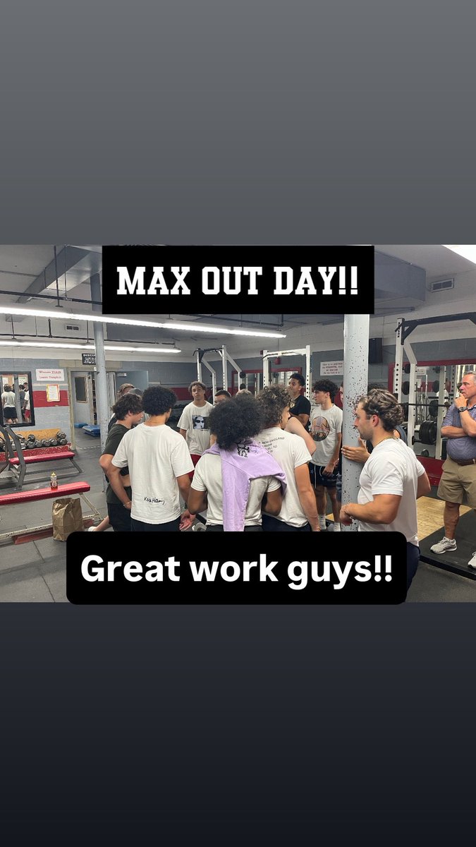 CHSWFootball's tweet image. Had our Max out day today. The guys did a great job. We finished up our first phase of the off season. Thanks to @CuddemiJake and @Cameron_A1 for their support and work over the past 5 months. Our guys battled and the results came today. #entitledtonothing