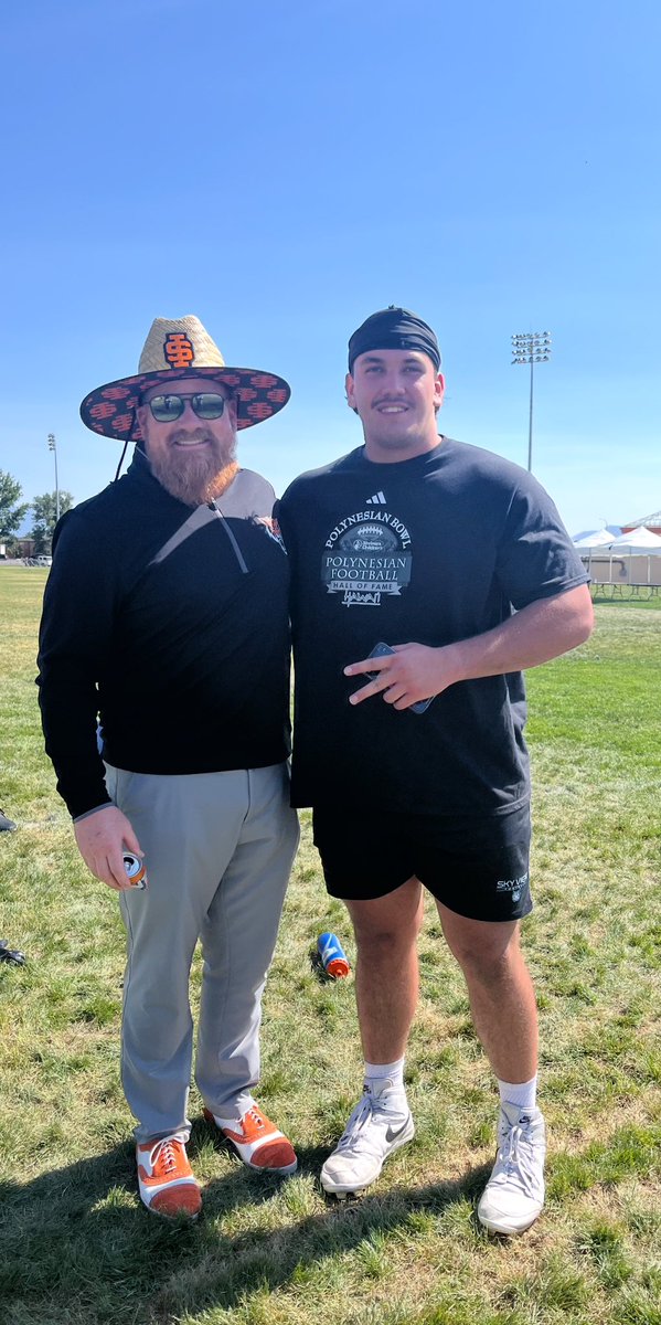 Sitili Wayne Matangi Palmer (@matangifam) on Twitter photo I’m so thankful to Idaho State University and <a href="/coachaliifua/">Ricky Aliifua</a> for my 2nd D1 offer, blessed and grateful for the opportunity!
<a href="/coachaliifua/">Ricky Aliifua</a>
<a href="/gnduff/">Grant Duff</a>
<a href="/CoachBlevinsISU/">Buddy Blevins</a>
<a href="/CoachBobbyJay/">Bobby Jay</a>
<a href="/CoachJT_ISU/">Coach Jake Thomas</a>
<a href="/CoachKofe/">Coach Kofe</a> I’m so thankful to Idaho State University and <a href="/coachaliifua/">Ricky Aliifua</a> for my 2nd D1 offer, blessed and grateful for the opportunity!
<a href="/coachaliifua/">Ricky Aliifua</a>
<a href="/gnduff/">Grant Duff</a>
<a href="/CoachBlevinsISU/">Buddy Blevins</a>
<a href="/CoachBobbyJay/">Bobby Jay</a>
<a href="/CoachJT_ISU/">Coach Jake Thomas</a>
<a href="/CoachKofe/">Coach Kofe</a>