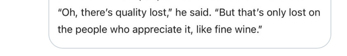 what happens when we legitimize the concept of ‘content’: