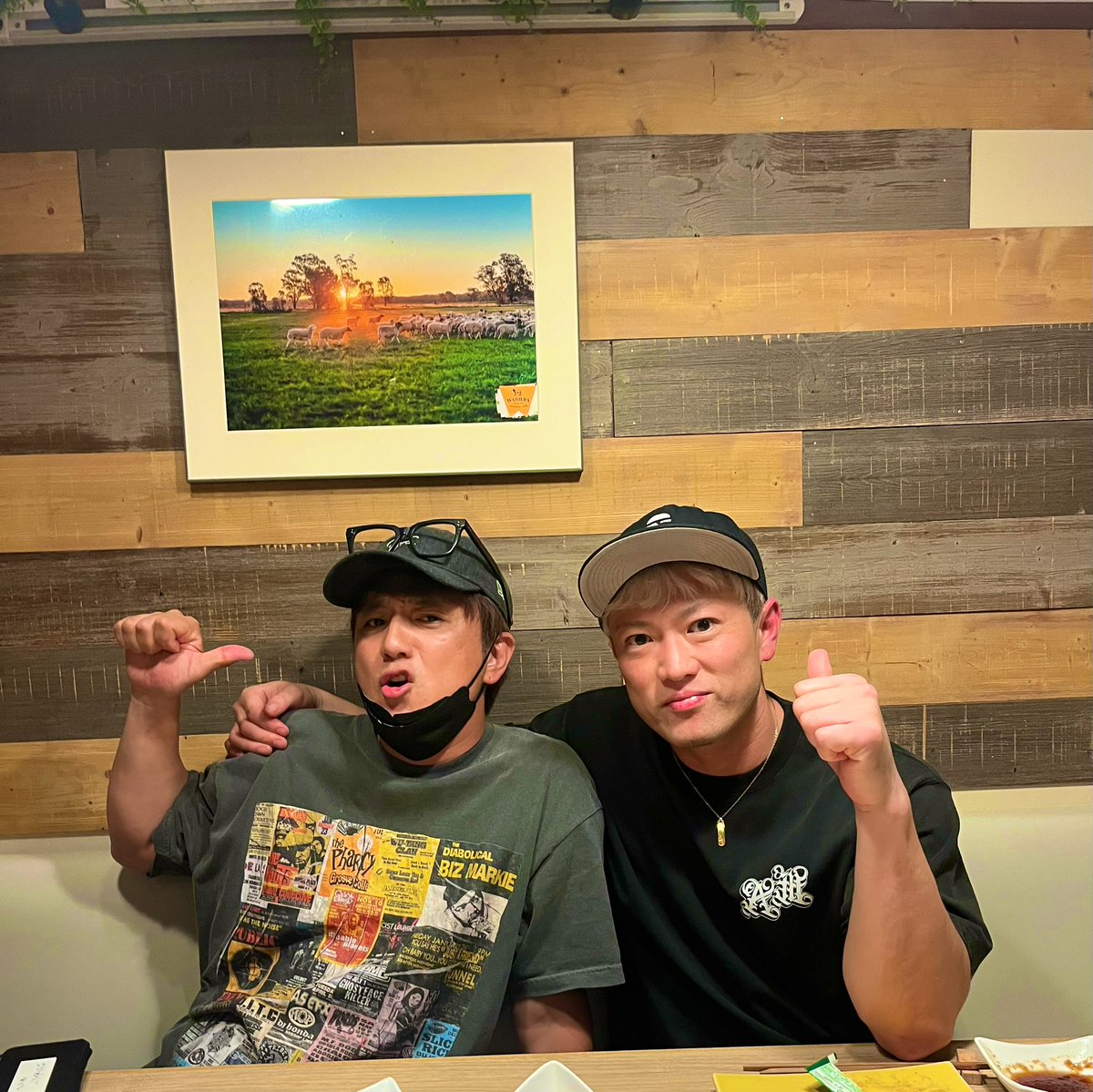 🍺🍖🥬  😌🙏