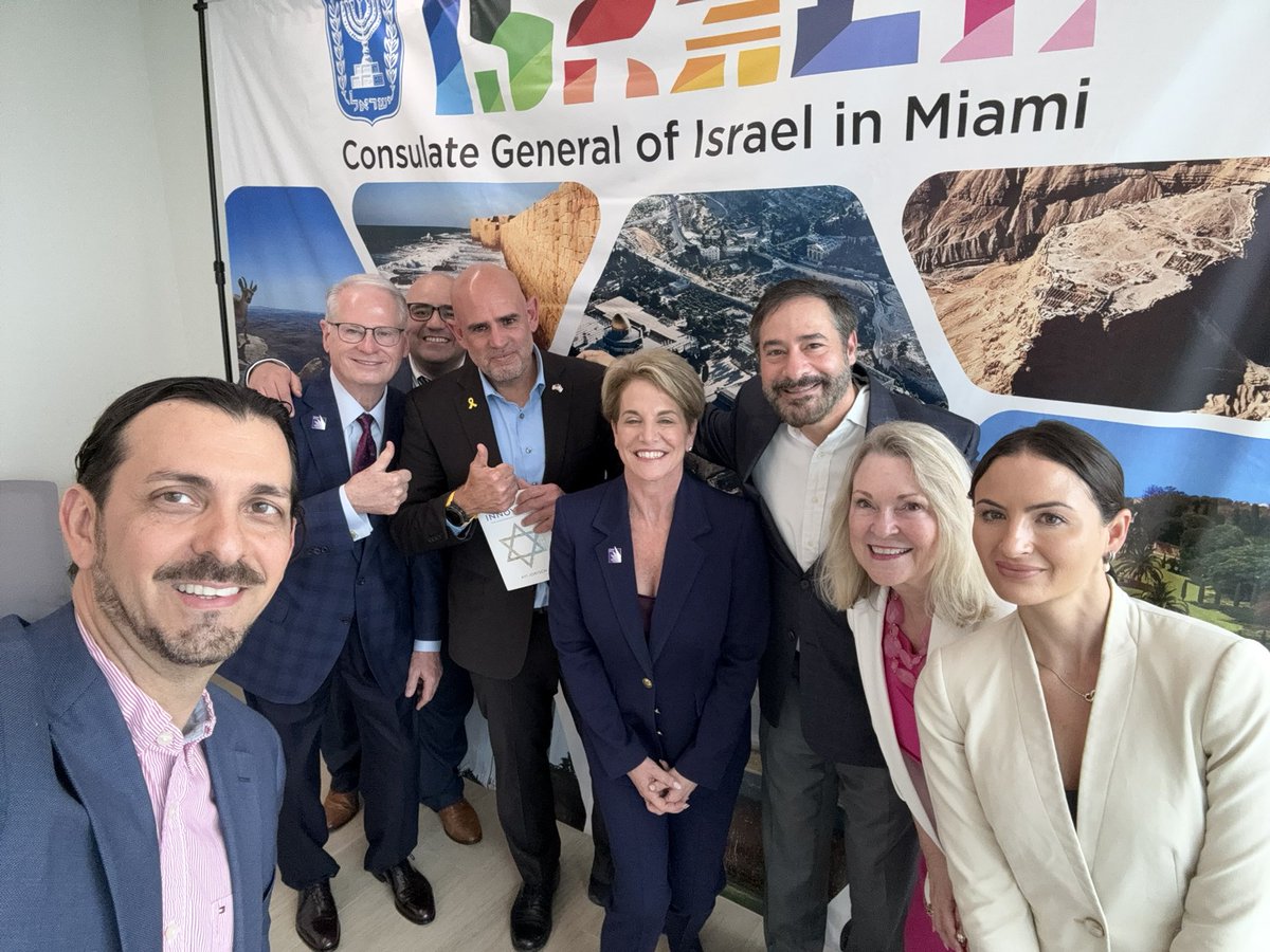 Israel in Miami (@israelinmiami) on Twitter photo Great hosting <a href="/FLPolyU/">Florida Polytechnic University</a> President <a href="/DevinStephenson/">Devin Stephenson/Phoenix One</a> Board Chair <a href="/bethkig/">Beth Kigel</a> INR Develpment Mustapha Achoubane & <a href="/KarenBMoore/">Karen B. Moore</a> to discuss upcoming Israel visit, partnerships & MOU’s that will strengthen Florida-Israel ties. CG <a href="/ElbazStarinsky/">Maor Elbaz-Starinsky</a> & AJC Director Brian Siegal eagerly engaged Great hosting <a href="/FLPolyU/">Florida Polytechnic University</a> President <a href="/DevinStephenson/">Devin Stephenson/Phoenix One</a> Board Chair <a href="/bethkig/">Beth Kigel</a> INR Develpment Mustapha Achoubane & <a href="/KarenBMoore/">Karen B. Moore</a> to discuss upcoming Israel visit, partnerships & MOU’s that will strengthen Florida-Israel ties. CG <a href="/ElbazStarinsky/">Maor Elbaz-Starinsky</a> & AJC Director Brian Siegal eagerly engaged