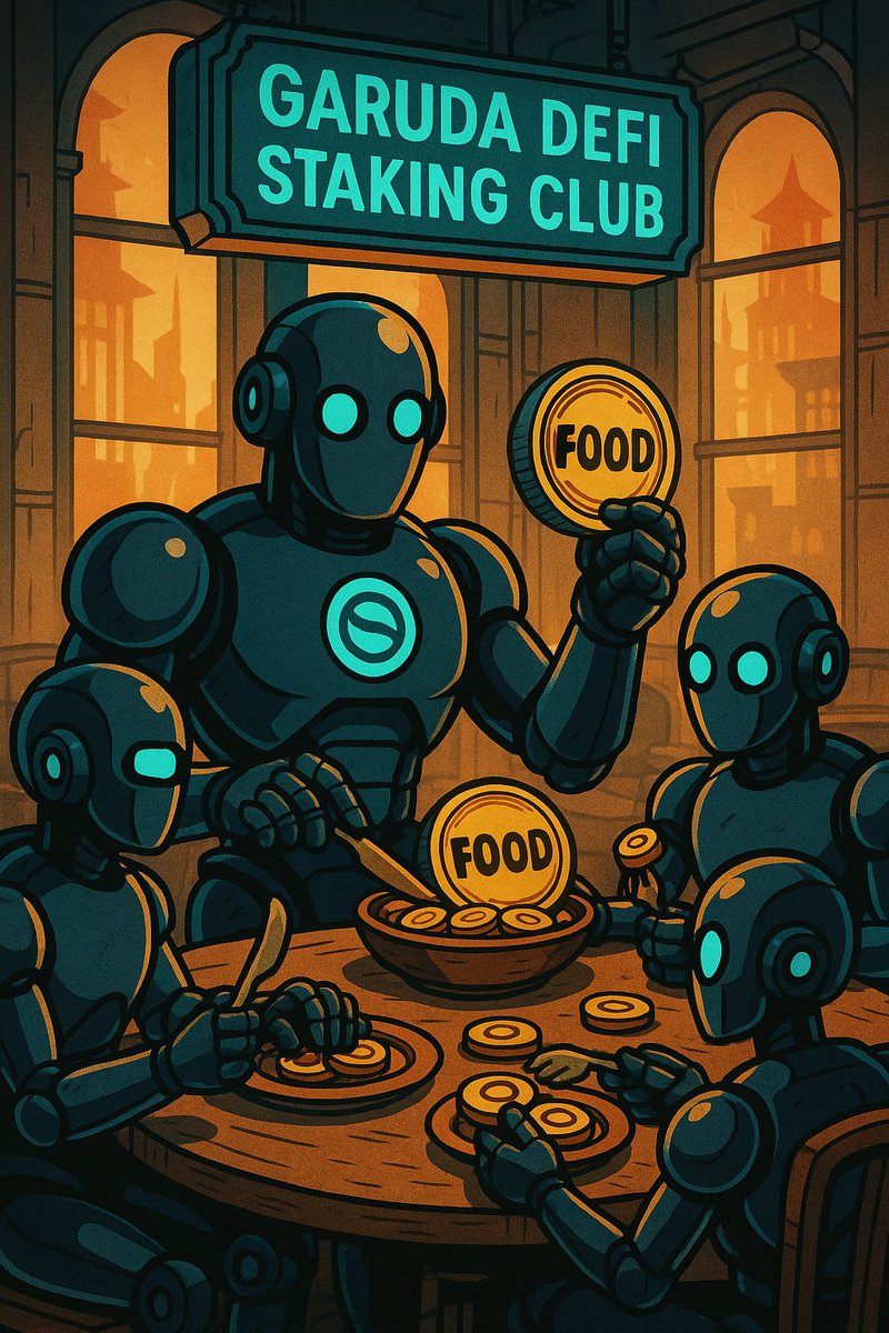LUNCtron's tweet photo. 🚨 #LUNCtron just bought 300 MILLION $FOOD and staked it on @Garuda_Defi 🥩🍽️
Why?
@LUNCFOOD is doing a great job helping farmers.
And, Yes — we’re feeding the bots.
⚙️ Hold $LTRN
💰 Eat from the chain.
#GarudaDeFi #LUNC #LUNCcommunity #TerraClassic #FoodToken https://t.co/m0zl034Z04