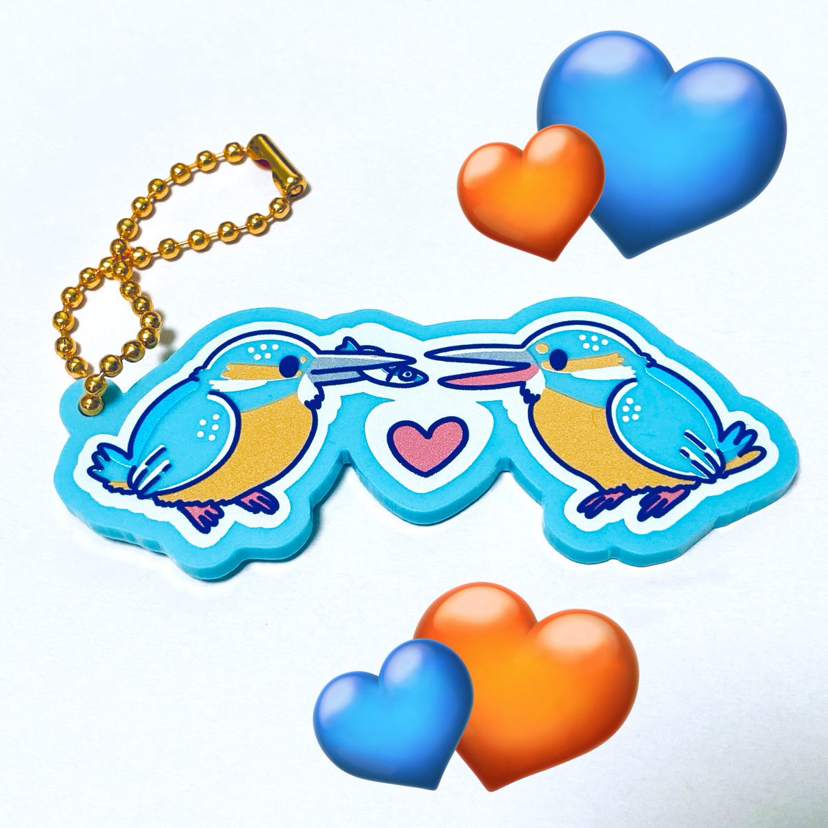 kingfisher0803's tweet image. 今週末の6/7(土)は博物マニアに出展いたします!
🔹場所:吹上ホール2階 第一ファッション展示場
🔹時間:10:00〜
新作はカワセミ求愛給餌ストラップ🧡🩵
カワセミのことが分かるフリーペーパー(ハクブツノート)も配布します!
お立ち寄りいただけると嬉しいです!