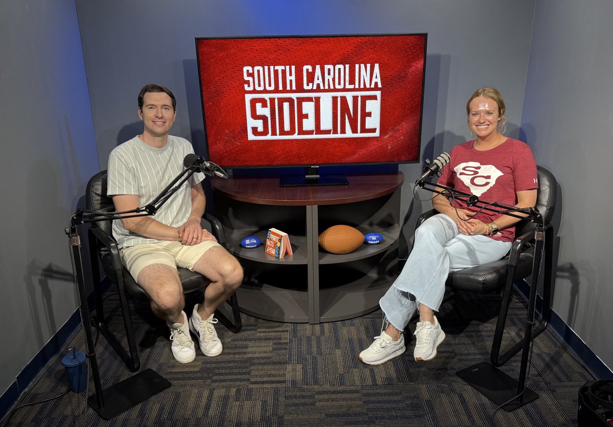 Matt Dowell (@mattdowelltv) on Twitter photo Got another special guest joining the podcast this week!
<a href="/ashleychastain/">Ashley Chastain Woodard</a> is on <a href="/sc_sideline/">SCSideline</a> to chat about her first season as <a href="/GamecockSoftbll/">Gamecock Softball</a> head coach!
Our full conversation drops tomorrow at noon here: m.youtube.com/@SCSideline/viโฆ Got another special guest joining the podcast this week!
<a href="/ashleychastain/">Ashley Chastain Woodard</a> is on <a href="/sc_sideline/">SCSideline</a> to chat about her first season as <a href="/GamecockSoftbll/">Gamecock Softball</a> head coach!
Our full conversation drops tomorrow at noon here: m.youtube.com/@SCSideline/viโฆ