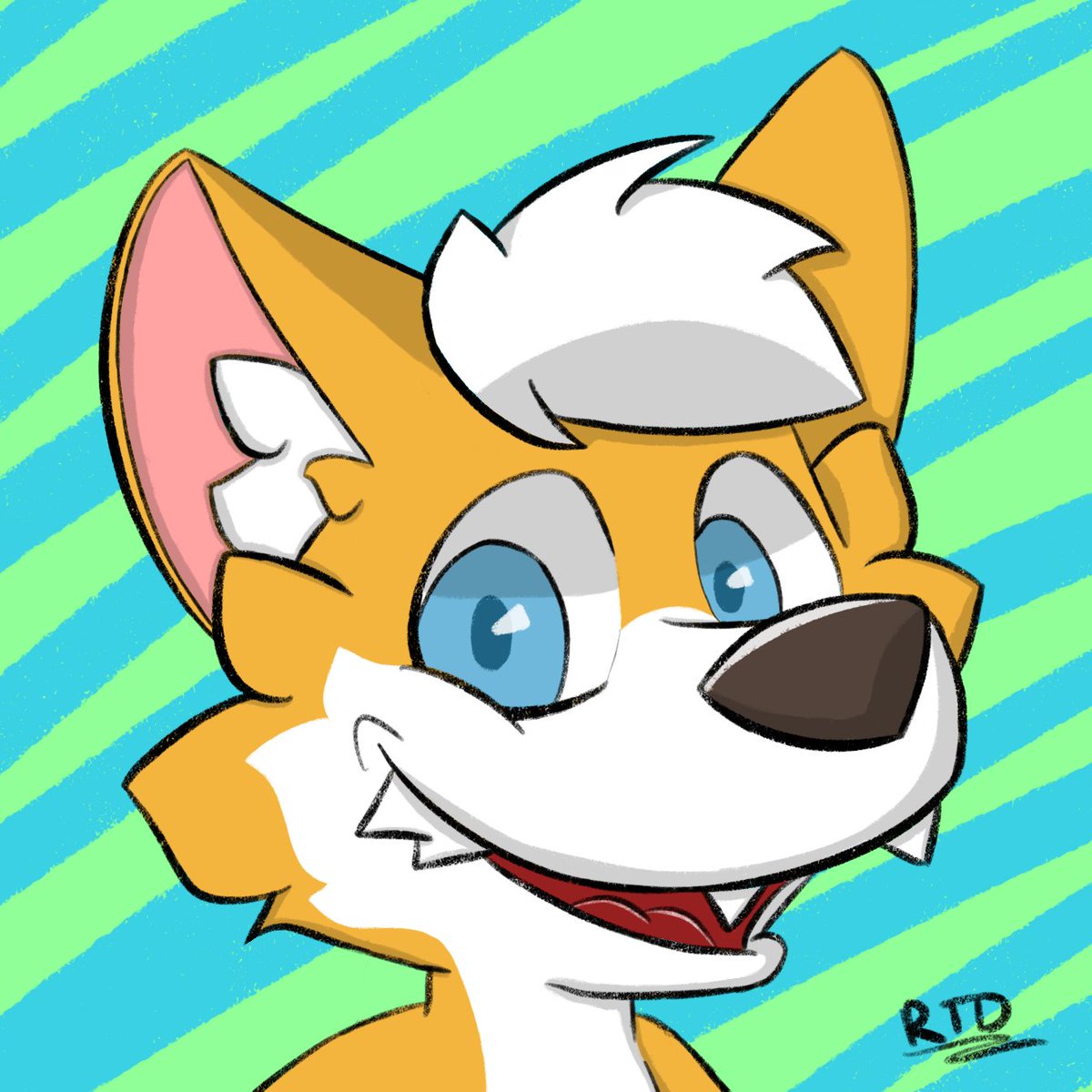 It's the silly Ricky!

(I hardly post anything, but I've been taking my time practice and discover for the artstyle I've been looking for. &gt;w&lt;)

I might consider doing YCH if I'm available.