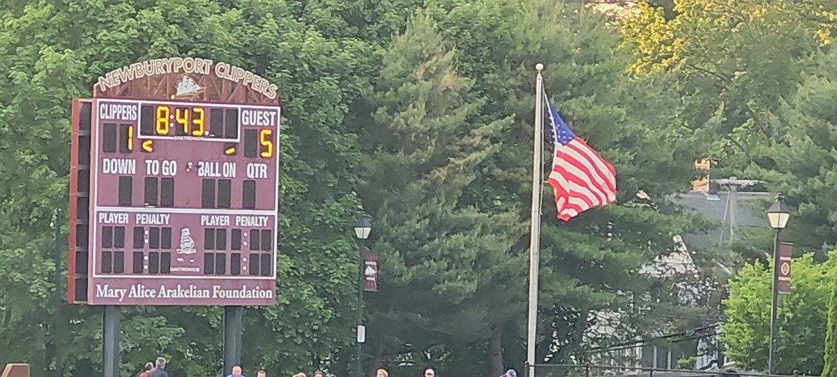 5-1 at the half. Rams