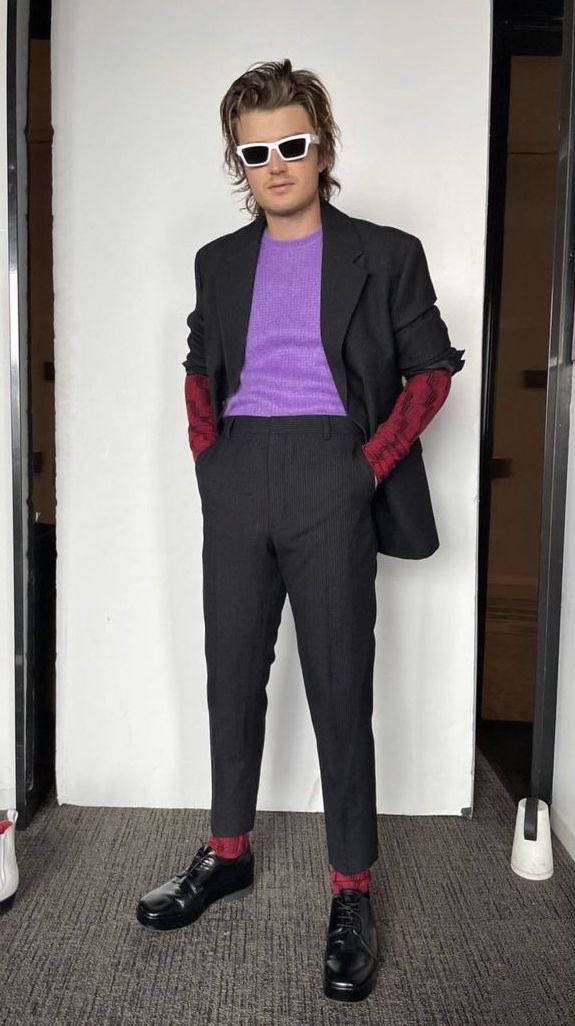 i forgot abt these pics ijbol he was NOT vibing w the fits at alllll