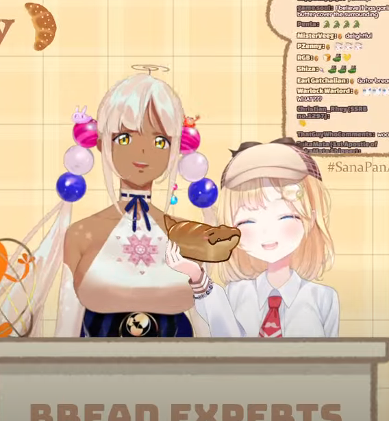 Seeing my little bread meme doodle on a Hololive stream thumbnail gave me the confidence to leap into plushie-making and was one of my earliest experiences with vtubers