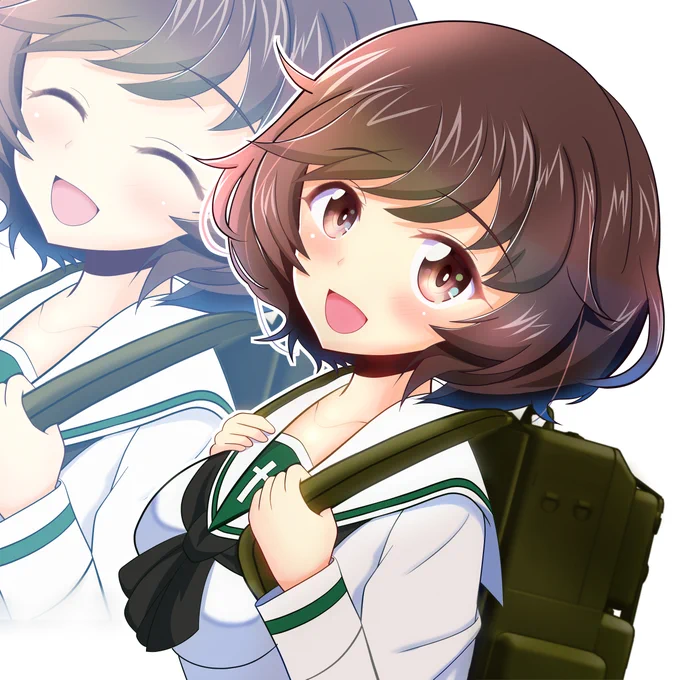 2年前の秋山殿です(⁠*⁠'⁠ω⁠`⁠*⁠) #みなさん2年前の今頃はどんな絵描いてましたか