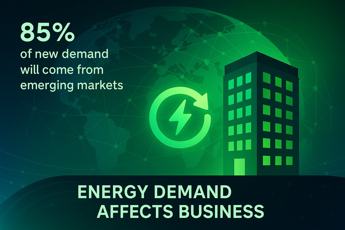 The world is entering a new Age of Electricity, yet not everyone is connected.

In 2024, global power demand surged.

By 2027, 85% of new demand will come from emerging markets.

What’s being done to meet this rising demand?