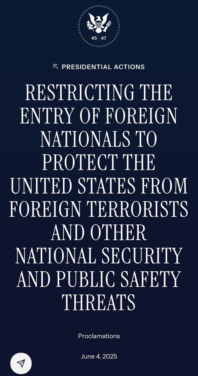MayWongCNA's tweet image. #US bans #Myanmar citizens, among other selected nations, from entering #America to &quot;protect its citizens from terrorist attacks and other national security or public-safety threats&quot;.
whitehouse.gov/presidential-a… #WhatsHappeninglnMyanmar