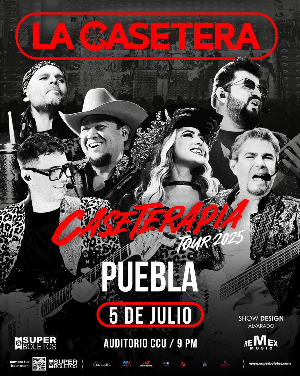 AgenciaAccess's tweet image. @LaCaseteraMX este 5 de julio en el Auditorio @CCUBUAP 

Venta de boletos en Superboletos.com

#ShowDesign
