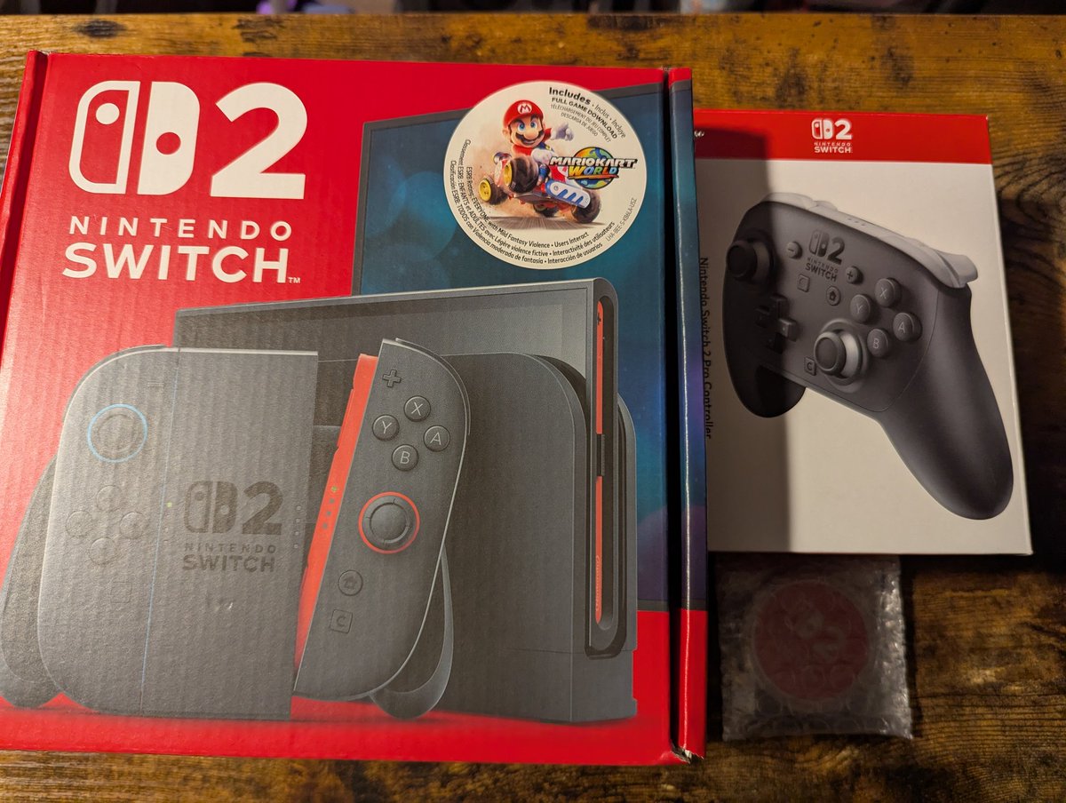 Quoben42's tweet photo. Time to Switch 2 a new console https://t.co/RR4hiz55v5