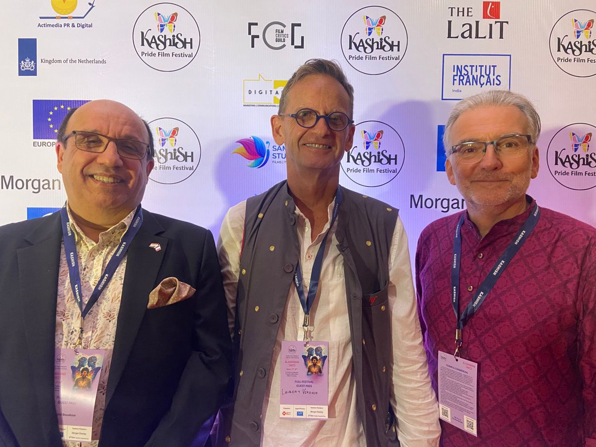 Consulate general of France in Mumbai (@francebombay) on Twitter photo It was an honor to attend the Opening Ceremony of the 16th <a href="/KashishFilmFest/">KASHISH Pride Film Festival</a> — a powerful celebration of LGBTQ+ voices and stories.
With the theme ‘Love = Peace’, this year’s edition showcases 152 films from 48 countries. #PrideMonth 🏳️🌈
<a href="/SBouakaze/">Sami Bouakaze</a> <a href="/ifiofficiel/">The French Institute in India</a> <a href="/sridharrangayan/">Sridhar Rangayan</a> It was an honor to attend the Opening Ceremony of the 16th <a href="/KashishFilmFest/">KASHISH Pride Film Festival</a> — a powerful celebration of LGBTQ+ voices and stories.
With the theme ‘Love = Peace’, this year’s edition showcases 152 films from 48 countries. #PrideMonth 🏳️🌈
<a href="/SBouakaze/">Sami Bouakaze</a> <a href="/ifiofficiel/">The French Institute in India</a> <a href="/sridharrangayan/">Sridhar Rangayan</a>