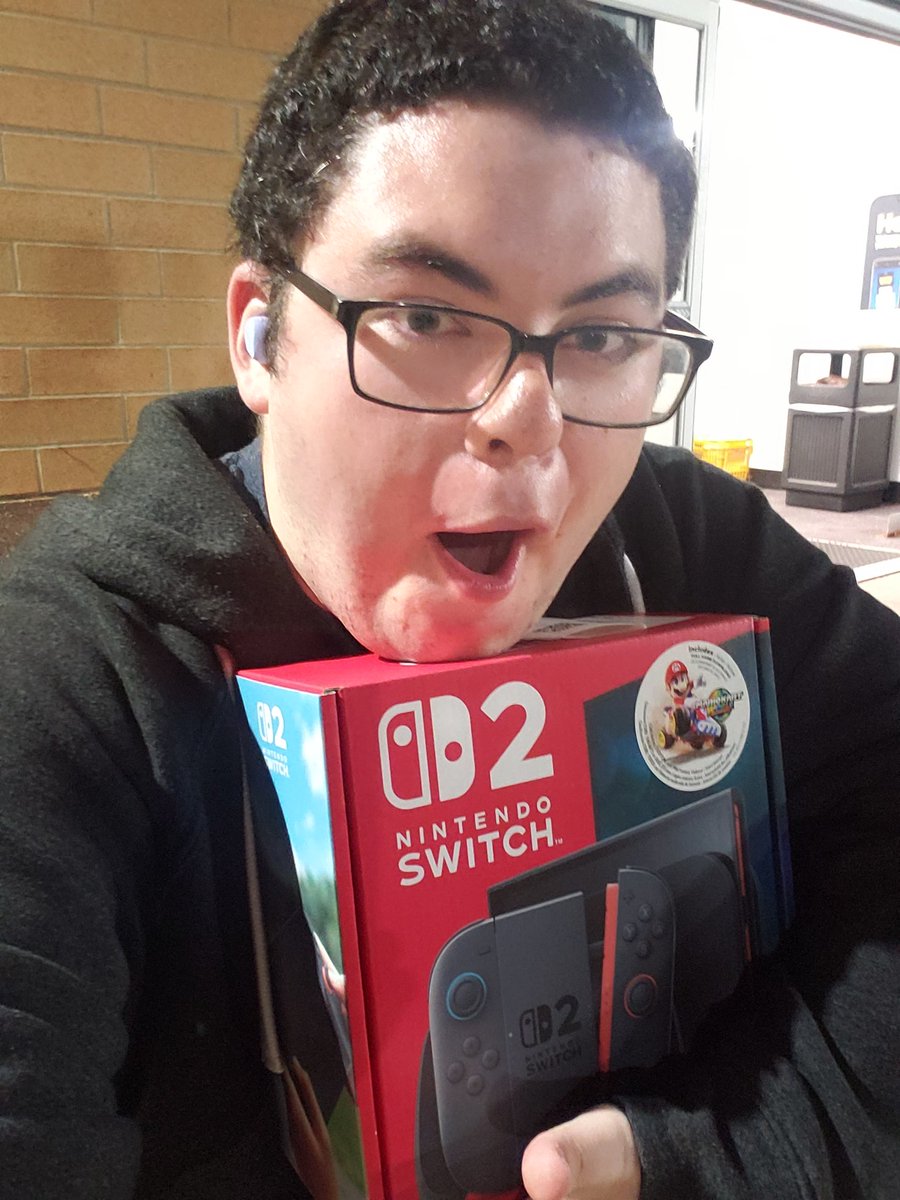 It's finally mine! #NintendoSwitch2