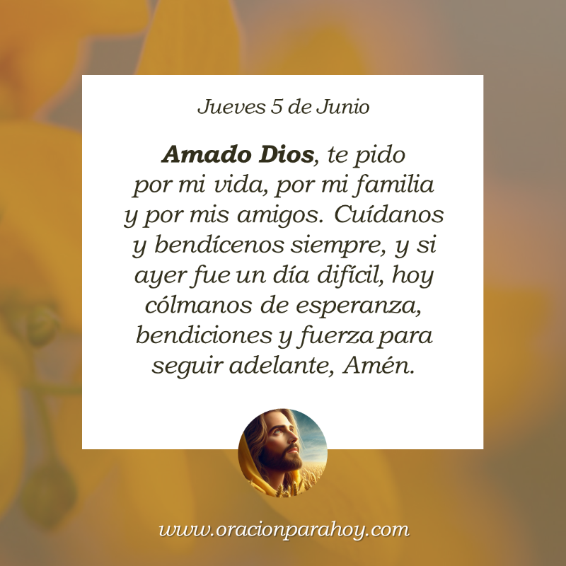 OracionParaHoy's tweet photo. Oración para hoy 5 de junio: https://t.co/3I2ouX28yz