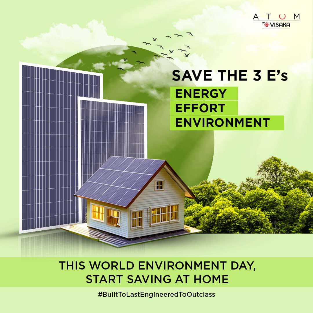 atumroof's tweet photo. We have one Earth, and it’s counting on all of us. Let's start saving on energy to help save our planet. #HappyWorldEnvironmentDay #WorldEnvironmentDay
 
#BuiltToLastEngineeredToOutClass #atumsolar #atum #solarroof #solar #solarpanel #solarinstallation #ALMMcertified #Environmentday #sustainableenergy #solarenergy