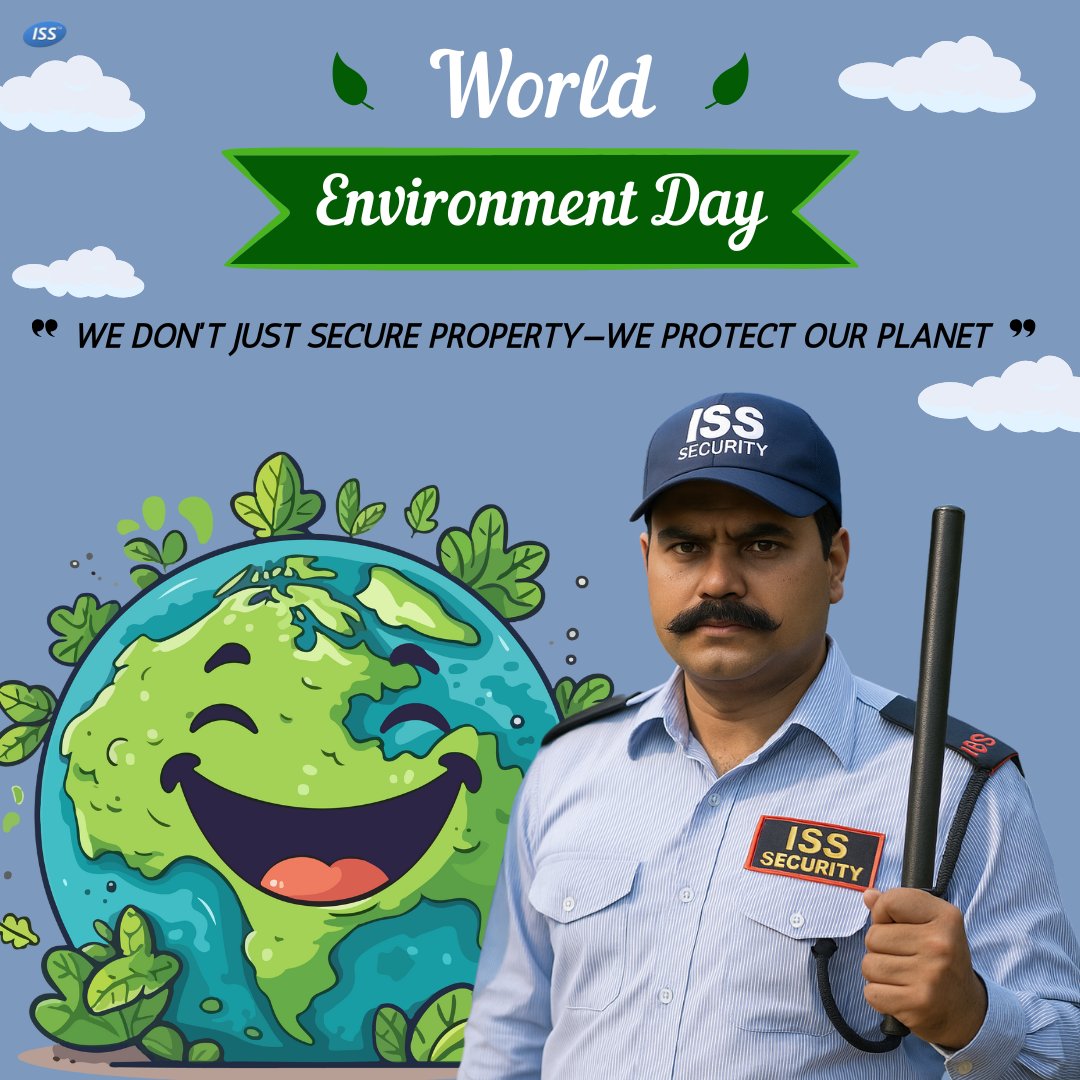 isssecurites's tweet image. On World Environment Day, we stand guard not just for safety—but for sustainability. 🌍💚
ISS Security: Committed to protecting what truly matters—our planet.
#WorldEnvironmentDay #ISSecurity #ProtectOurPlanet #EcoGuardians #GreenMission #Sustainability #SecurityForEarth